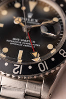 1971 Rolex 1675 MK2 Matte Dial Black Insert