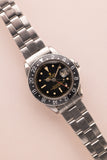 1962 Rolex 1675 Gilt Chapter Ring -unpolished Black Charcoal Insert