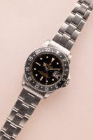 1962 Rolex 1675 Gilt Chapter Ring -unpolished Black Charcoal Insert