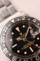 1962 Rolex 1675 Gilt Chapter Ring -unpolished Black Charcoal Insert