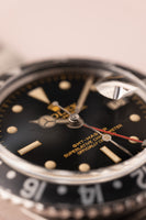 1962 Rolex 1675 Gilt Chapter Ring -unpolished Black Charcoal Insert