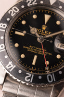 1962 Rolex 1675 Gilt Chapter Ring -unpolished Black Charcoal Insert