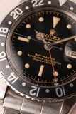 1962 Rolex 1675 Gilt Chapter Ring -unpolished Black Charcoal Insert