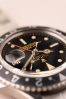1962 Rolex 1675 Gilt Chapter Ring -unpolished Black Charcoal Insert