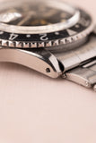 1962 Rolex 1675 Gilt Chapter Ring -unpolished Black Charcoal Insert