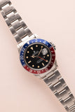 1986 Rolex 16750 Pumpkin Pepsi GMT With Papers - Unpolished