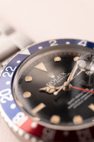 1986 Rolex 16750 Pumpkin Pepsi GMT With Papers - Unpolished