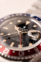 1986 Rolex 16750 Pumpkin Pepsi GMT With Papers - Unpolished