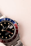 1986 Rolex 16750 Pumpkin Pepsi GMT With Papers - Unpolished