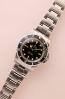 1984 Rolex 5513 Transitional Tritium Pumpkin Burn Submariner