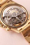 1993 Rolex 16528 Zenith Yellow Gold White Dial Daytona