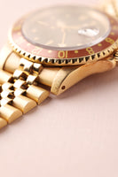 1984 Rolex 16758 Root beer Nipple Dial Yellow Gold GMT