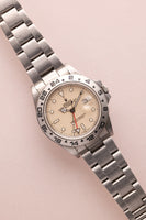 1984 Rolex 16550 Cream Panna Explorer Box & Papers