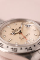 1984 Rolex 16550 Cream Panna Explorer Box & Papers