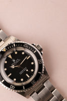 1987 Rolex 5513 First Frost Dial Submariner