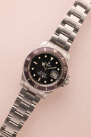 1984 Rolex 16800 Lavender Insert Submariner Box & Papers