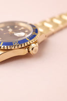 1991 Rolex 16618 Violet Dial Yellow Gold Submariner