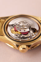 1991 Rolex 16618 Violet Dial Yellow Gold Submariner