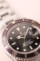 1984 Rolex 16800 Lavender Insert Submariner Box & Papers