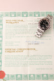 1984 Rolex 16800 Lavender Insert Submariner Box & Papers