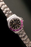 1967 Rolex 1675 MK0.5 “Long-E” Zinc-Sulfide Fuchsia GMT