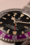 1967 Rolex 1675 MK0.5 “Long-E” Zinc-Sulfide Fuchsia GMT