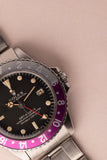 1967 Rolex 1675 MK0.5 “Long-E” Zinc-Sulfide Fuchsia GMT
