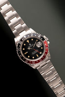 1990 Rolex 16710 Pumpkin Dial Coke GMT