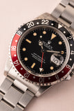 1990 Rolex 16710 Pumpkin Dial Coke GMT