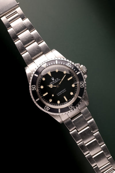 1984 Rolex 5513 Spider Dial Submariner
