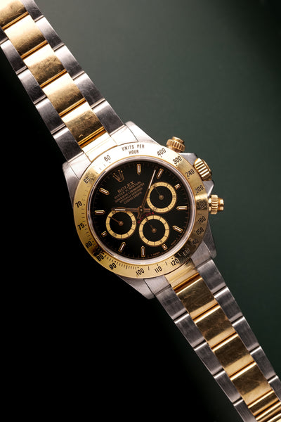 1991 Rolex 16523 Two-Tone Black Dial Daytona