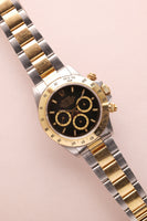 1991 Rolex 16523 Two-Tone Black Dial Daytona