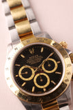 1991 Rolex 16523 Two-Tone Black Dial Daytona