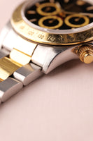1991 Rolex 16523 Two-Tone Black Dial Daytona