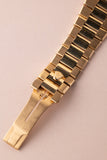1979 Rolex 19018 Wood Dial Yellow Gold Oysterquartz Day-Date