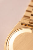 1979 Rolex 19018 Wood Dial Yellow Gold Oysterquartz Day-Date