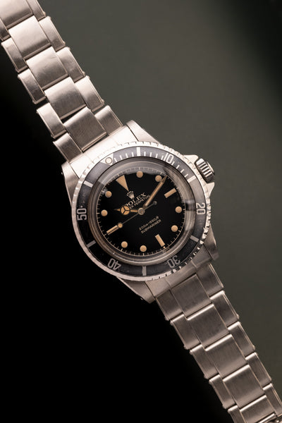 1960 Rolex 5512 Gilt Chapter Ring Submariner