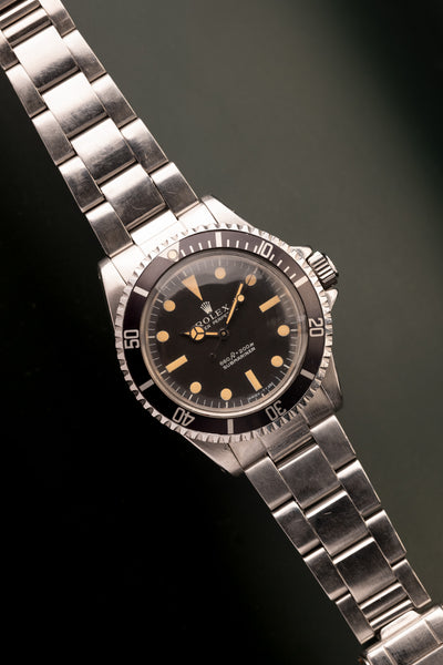 1972 Rolex 5513 “ft-first” Submariner - Unpolished