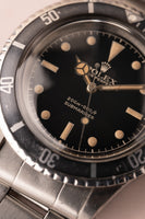 1960 Rolex 5512 Gilt Chapter Ring Submariner