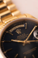 1985 Rolex 18038 Yellow Gold Day-Date