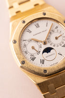Audemars Piquet 25594 Moonphase Gold White Porcelain dial