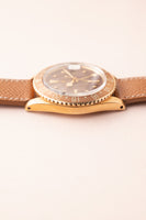 1972 Rolex 1675 Yellow Gold Root-Beer GMT Leather Strap