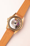 1972 Rolex 1675 Yellow Gold Root-Beer GMT Leather Strap