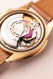 1972 Rolex 1675 Yellow Gold Root-Beer GMT Leather Strap