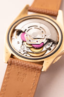 1972 Rolex 1675 Yellow Gold Root-Beer GMT Leather Strap