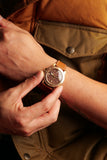 1972 Rolex 1675 Yellow Gold Root-Beer GMT Leather Strap