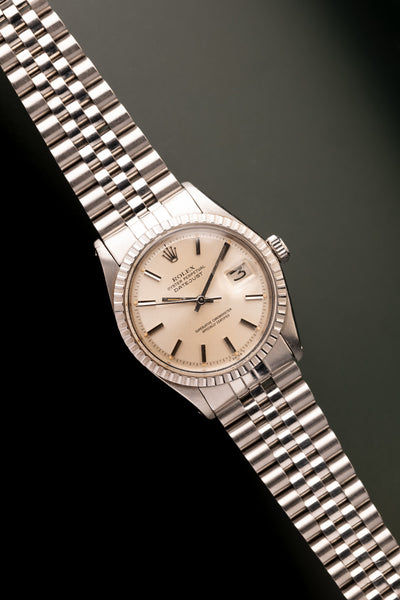 1977 Rolex 1603 silver Datejust