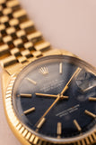 1968 Rolex 1601 Yellow Gold Mosaic Dial Date Just