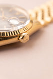 1968 Rolex 1601 Yellow Gold Mosaic Dial Date Just