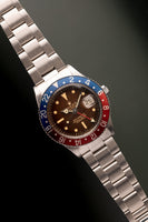 1957 Rolex 6542 Tropical Service Gilt Chapter-Ring GMT